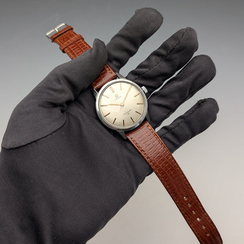 約 1963 年歐米茄海馬系列 Ref135.007-63 男士機械腕錶 Cal286 運作良好
